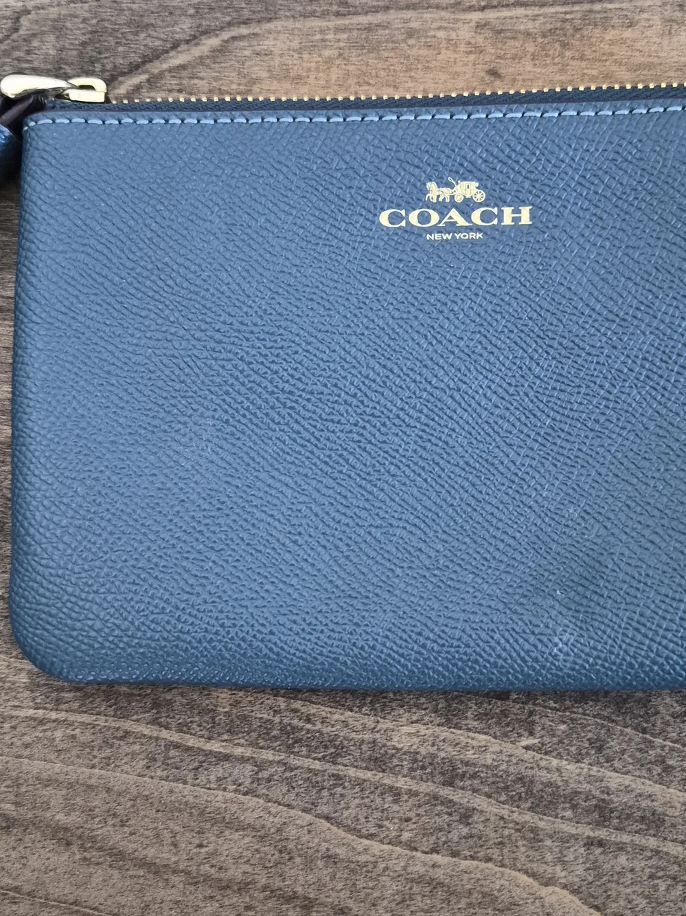 Coach compact wristlet